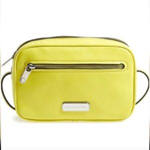 Marc by Marc Jacobs Sally Colorblock Sling Camera Leather Crossbody EUC